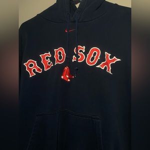Vintage Nike Y2k Hoodie “red sox”